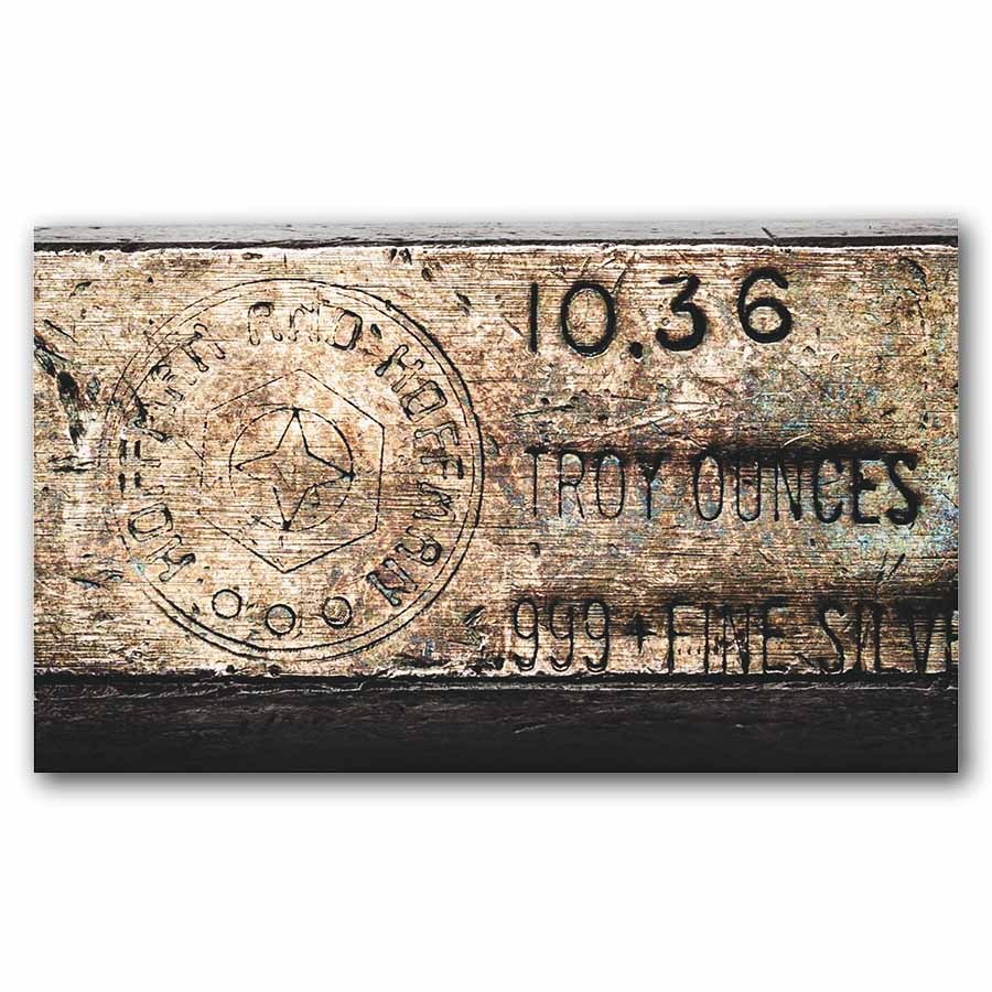 10.36 oz Silver Bar - Hoffman & Hoffman