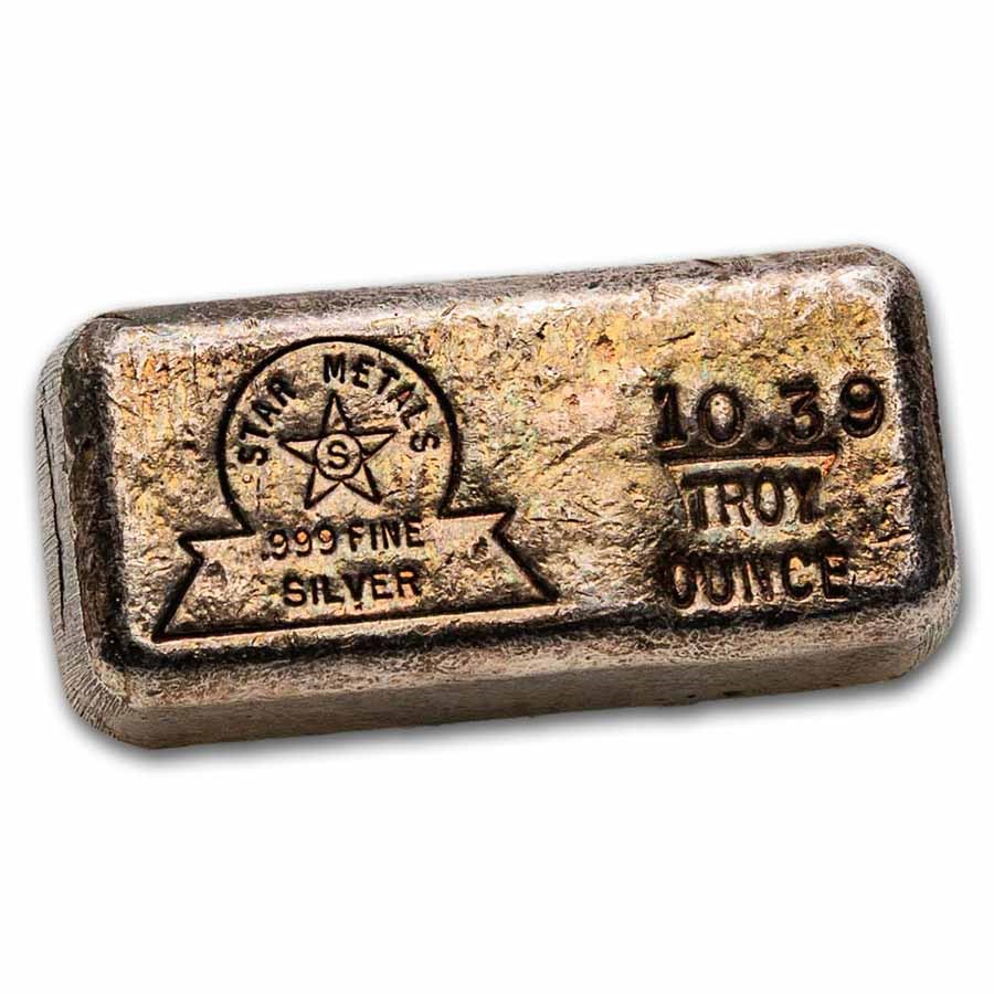 10.39 oz Silver Bar - Star Metals
