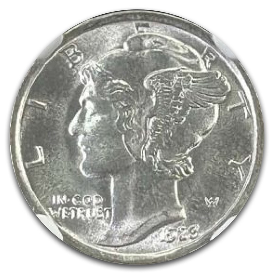 1923 Mercury Dime MS-67 NGC