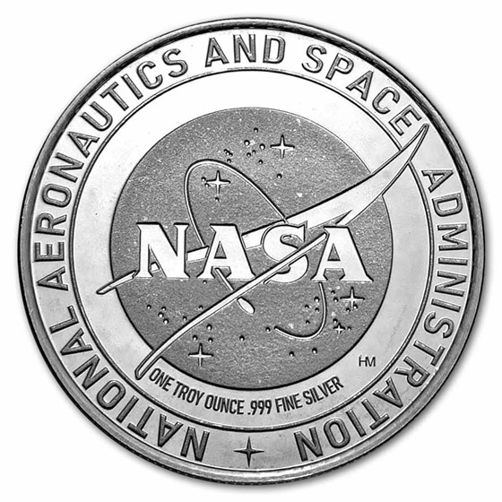 1 oz Silver Round - NASA Artemis II