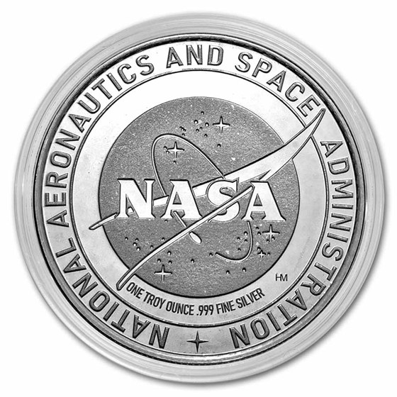 1 oz Silver Round - NASA Artemis II
