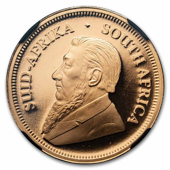2024 S. Africa 1/4 oz Gold Krugerrand Final Oom Press PF-70 NGC