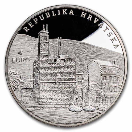 2025 Croatia 1 oz Silver Gajeta Falkuša (Boat) Proof
