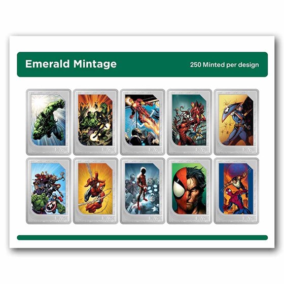 2026 Niue Art of Marvel Trading Coins Mystery Set - Sealed