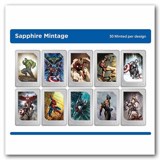 2026 Niue Art of Marvel Trading Coins Mystery Set - Sealed