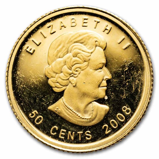 Canada 1/25 oz Gold Proof (Random Year, Abrasions)