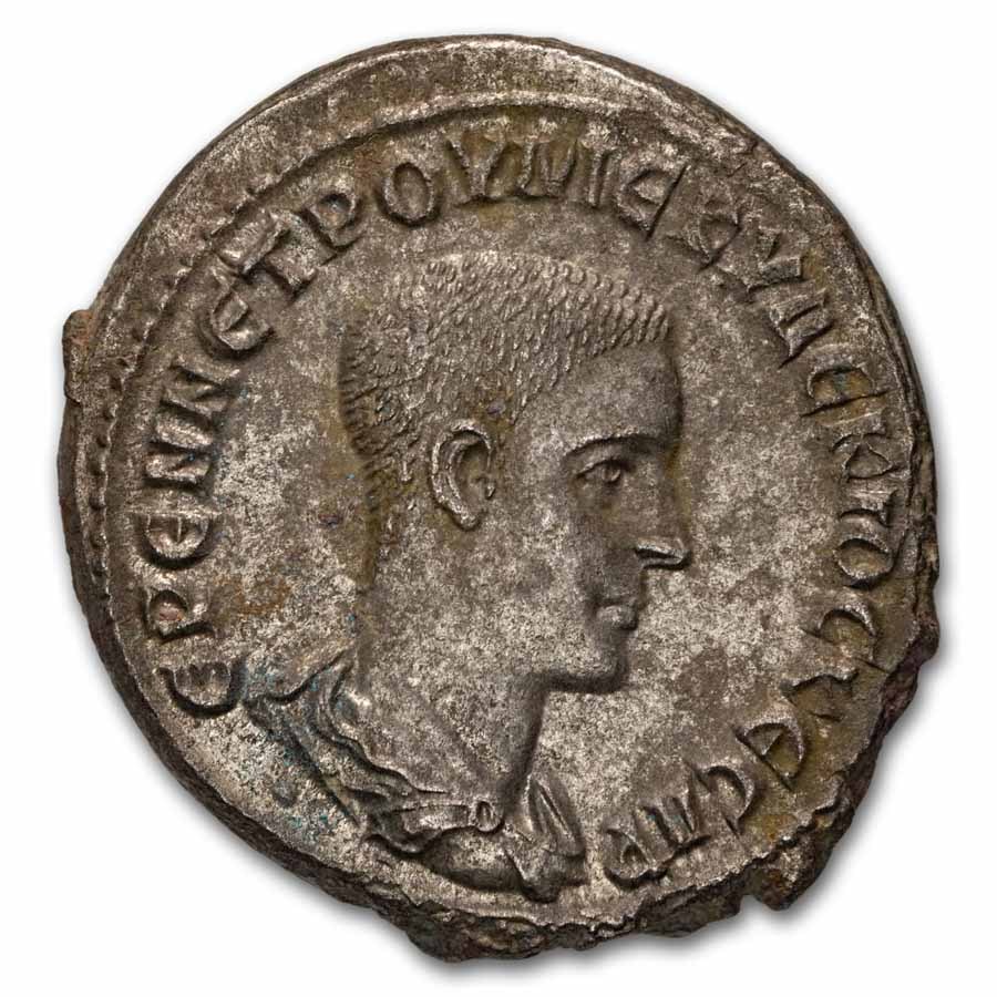 Roman Provincial BI Eagle Tetradrachm (238-253 AD) Ch XF (Random)