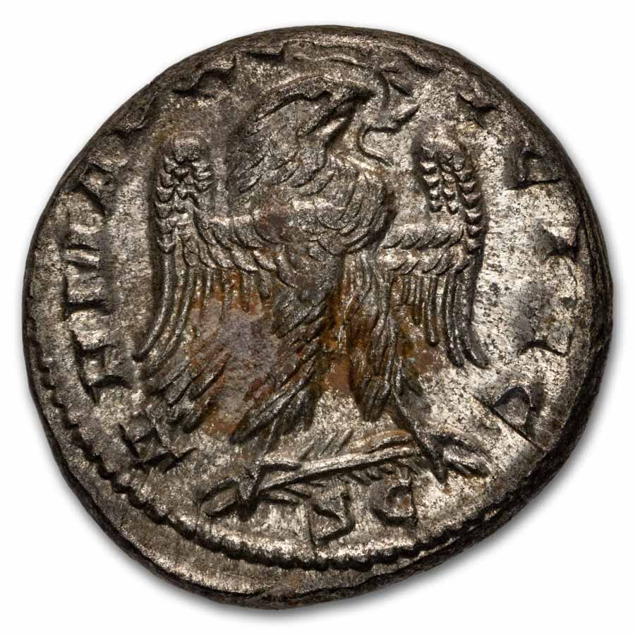 Roman Provincial BI Eagle Tetradrachm (238-253 AD) Ch XF (Random)