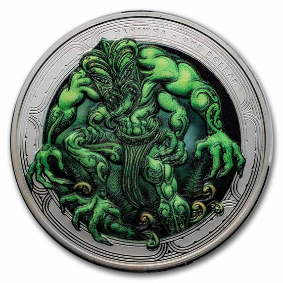 2024 - 2026 New Zealand 3-Coin Silver Taniwha Proof Set