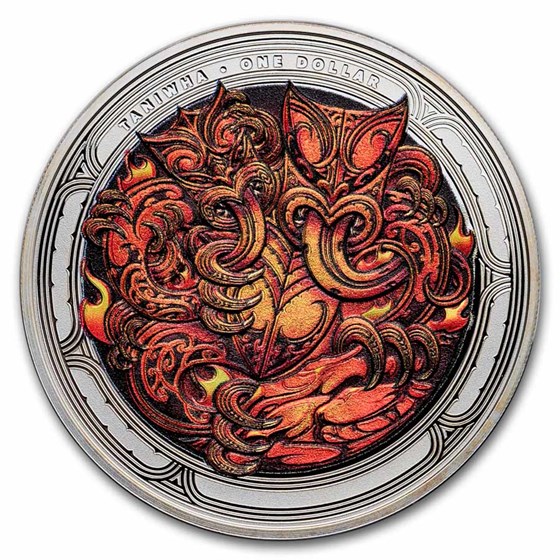 2024 - 2026 New Zealand 3-Coin Silver Taniwha Proof Set