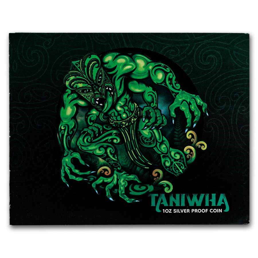2024 - 2026 New Zealand 3-Coin Silver Taniwha Proof Set
