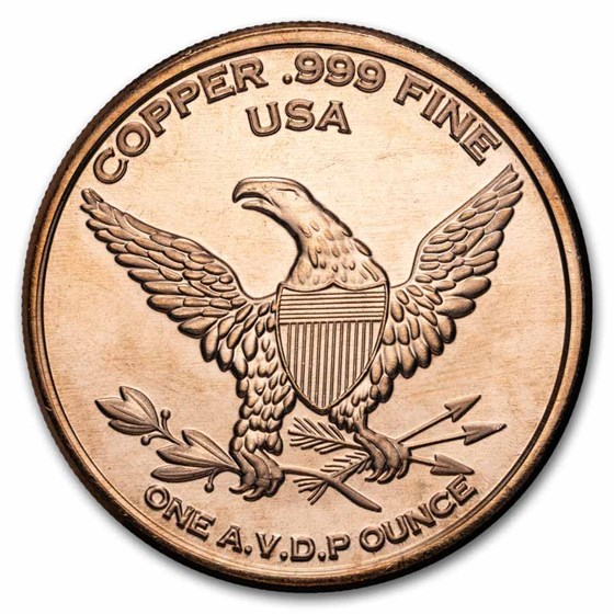 1 oz Copper Round - America's 250th Anniversary 1776-2026