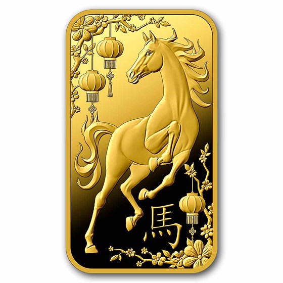 2026 5g Gold Bar - Argor-Heraeus Year of the Horse (In Assay)