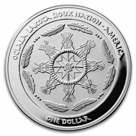 2026 Sioux Nation 1 oz Silver Legend of Fog Woman - The Legend