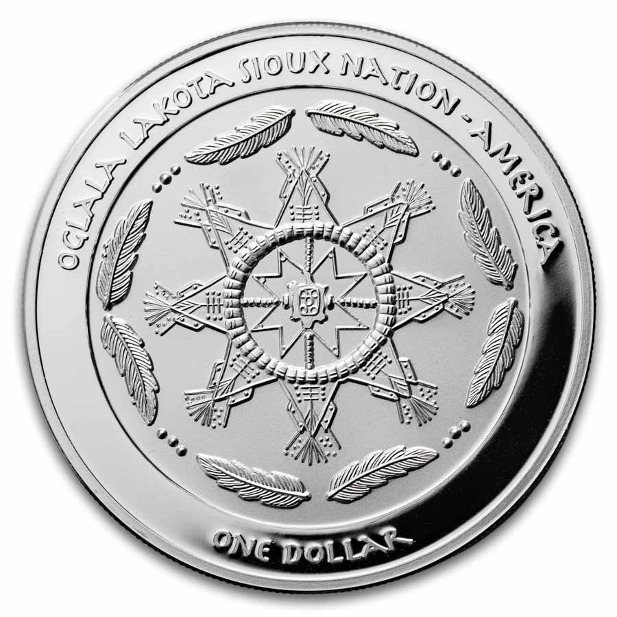 2026 Sioux Nation 1 oz Silver White Buffalo Calf Woman