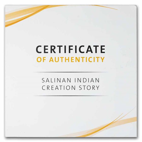 2026 Sioux Nation 1 oz Silver Salinan Indian Creation Story