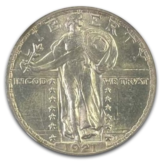 1921 Standing Liberty Quarter MS-65+ NGC (FH)