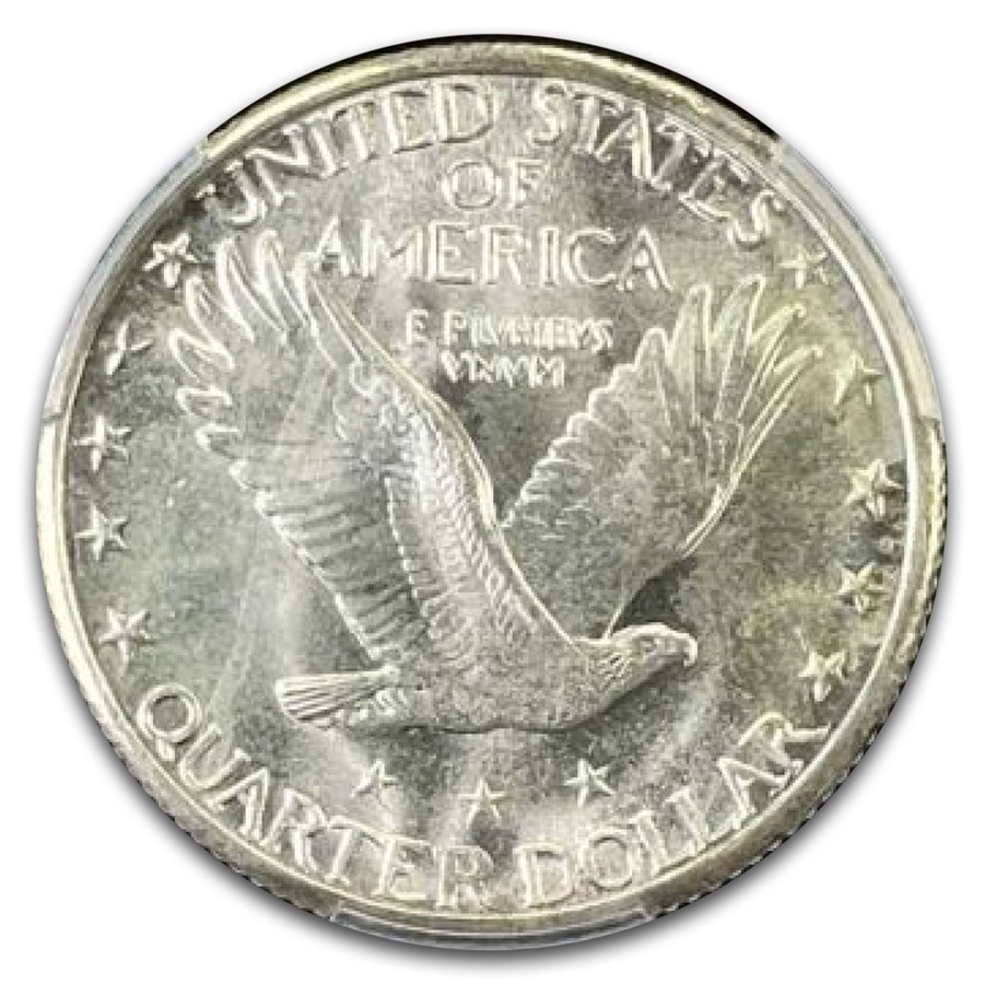 1924-S Standing Liberty Quarter MS-66 PCGS CAC