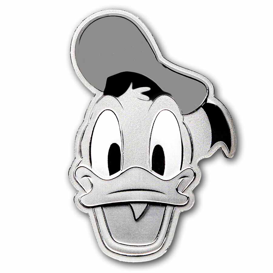 2026 Niue 1/2 oz Silver $1 Disney Expressions: Donald Duck 2026 Niue 1/2 oz Silver $1 Disney Expressions: Donald Duck