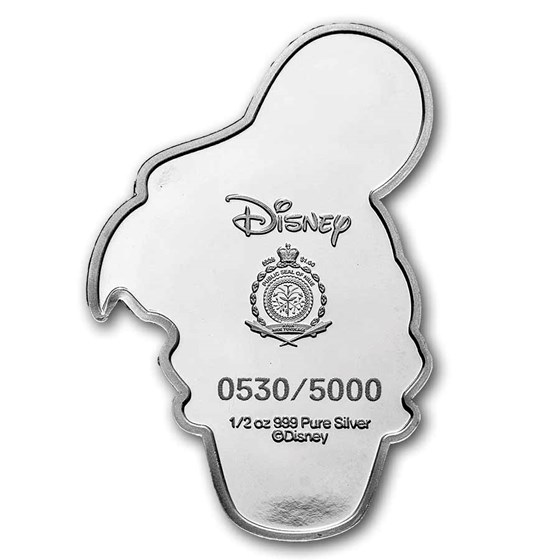 2026 Niue 1/2 oz Silver $1 Disney Expressions: Donald Duck