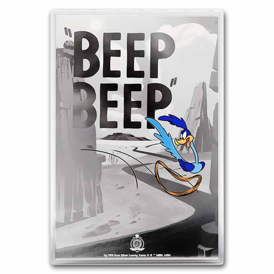 2026 Niue 5 g Silver $2 Looney Tunes: Acme TNT Plunger Foil