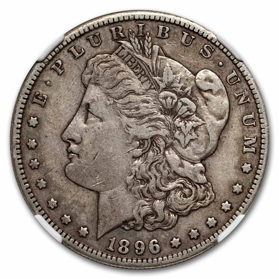 1896-S Morgan Dollar VF-35 NGC CAC