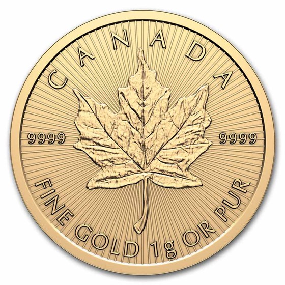 2026 1 gram Gold Maple Leafs Maplegram25™ (In Assay)