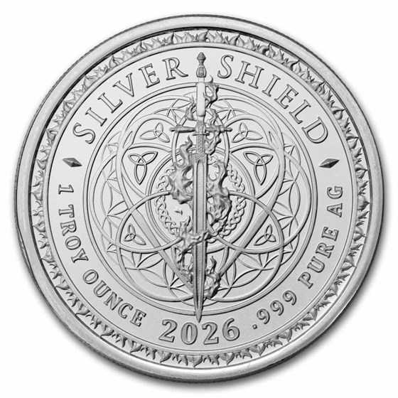 2026 1 oz Silver Shield Round - Justice