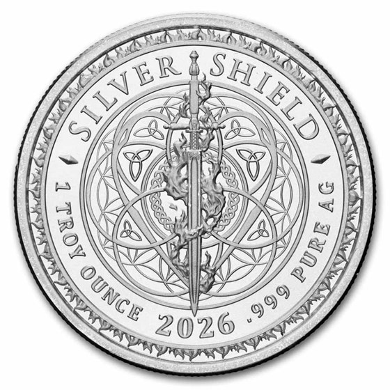 2026 1 oz Silver Shield Round - Trivium Girls