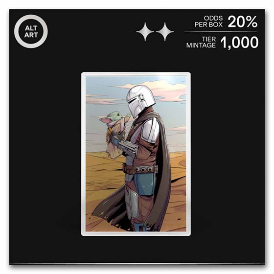 2026 Niue 5g Star Wars: Mandalorian Din Djarin Foil Blind Box