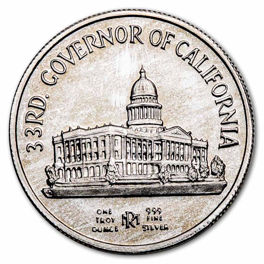1 oz Silver Round - Rarities Mint (Ronald Reagan 4-Coin PF Set)