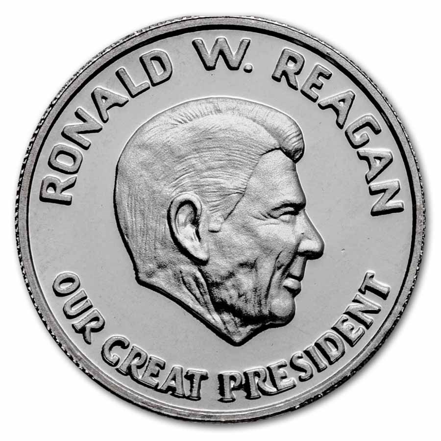 1 oz Silver Round - Rarities Mint (Ronald Reagan 4-Coin PF Set)