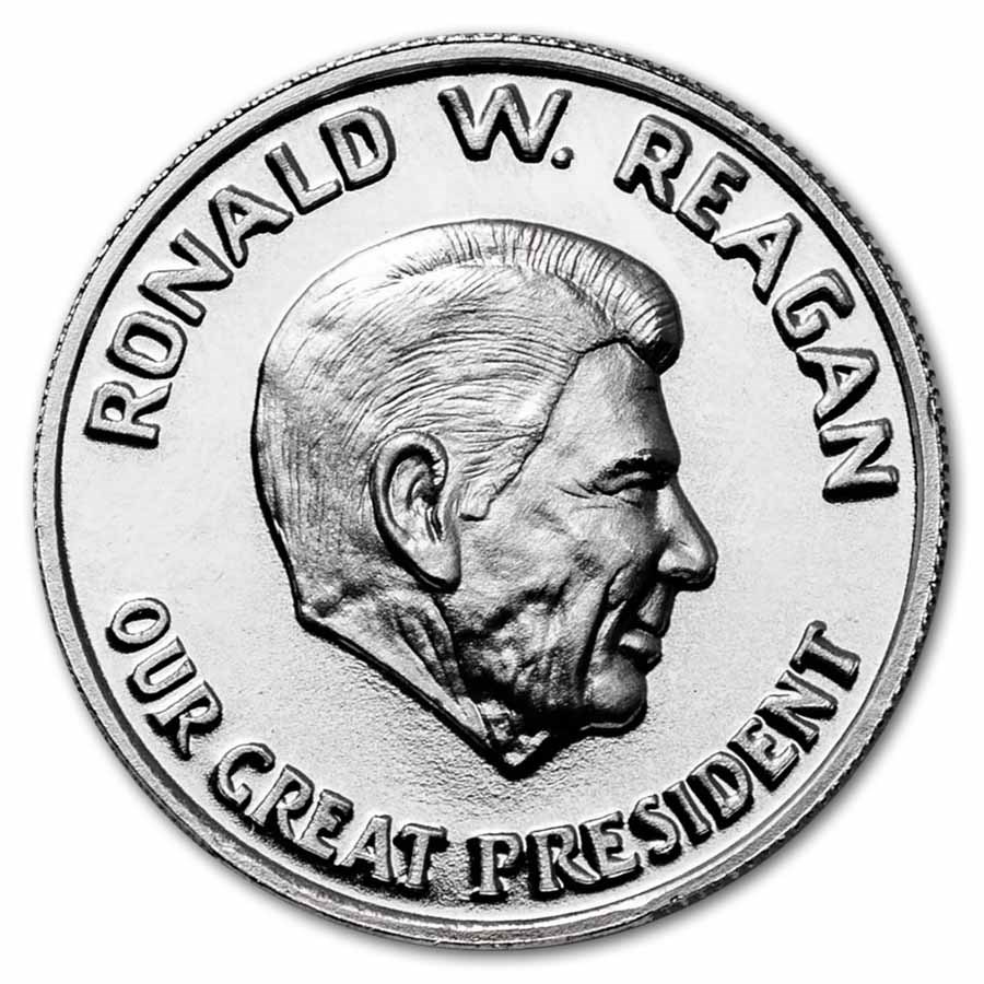 1 oz Silver Round - Rarities Mint (Ronald Reagan 4-Coin PF Set)