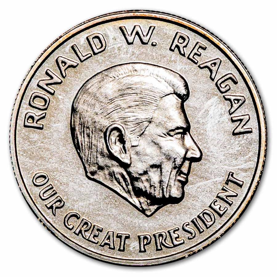 1 oz Silver Round - Rarities Mint (Ronald Reagan 4-Coin PF Set)