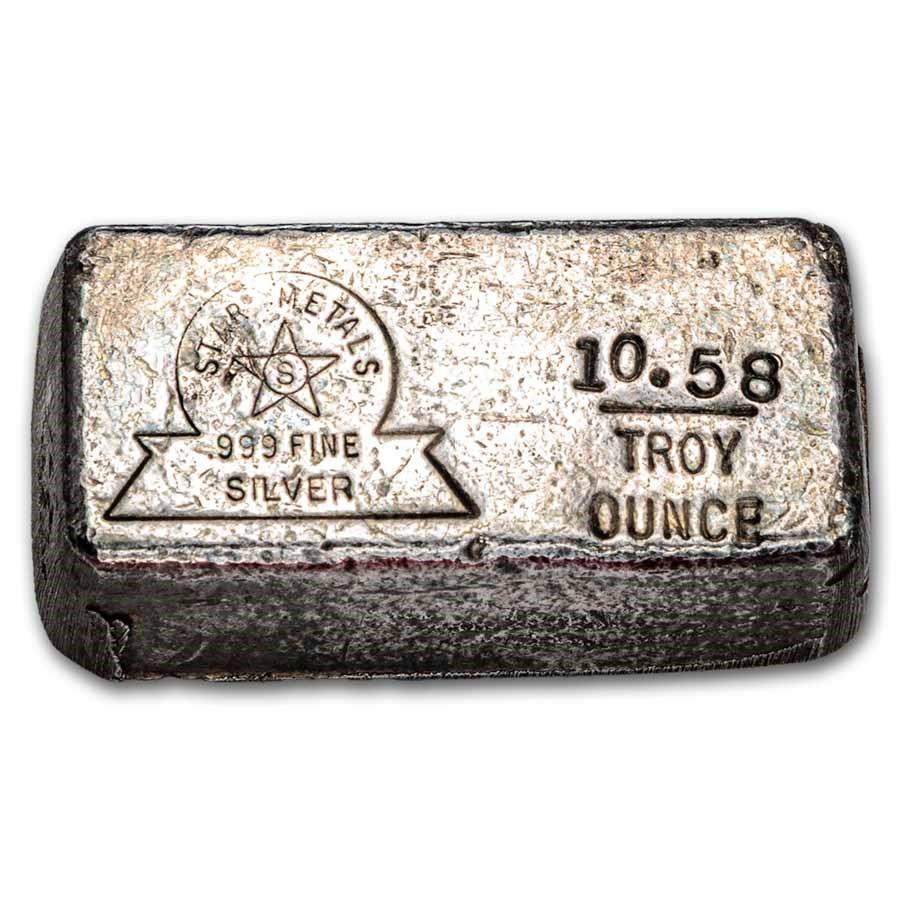10.58 oz Silver Bar - Star Metals