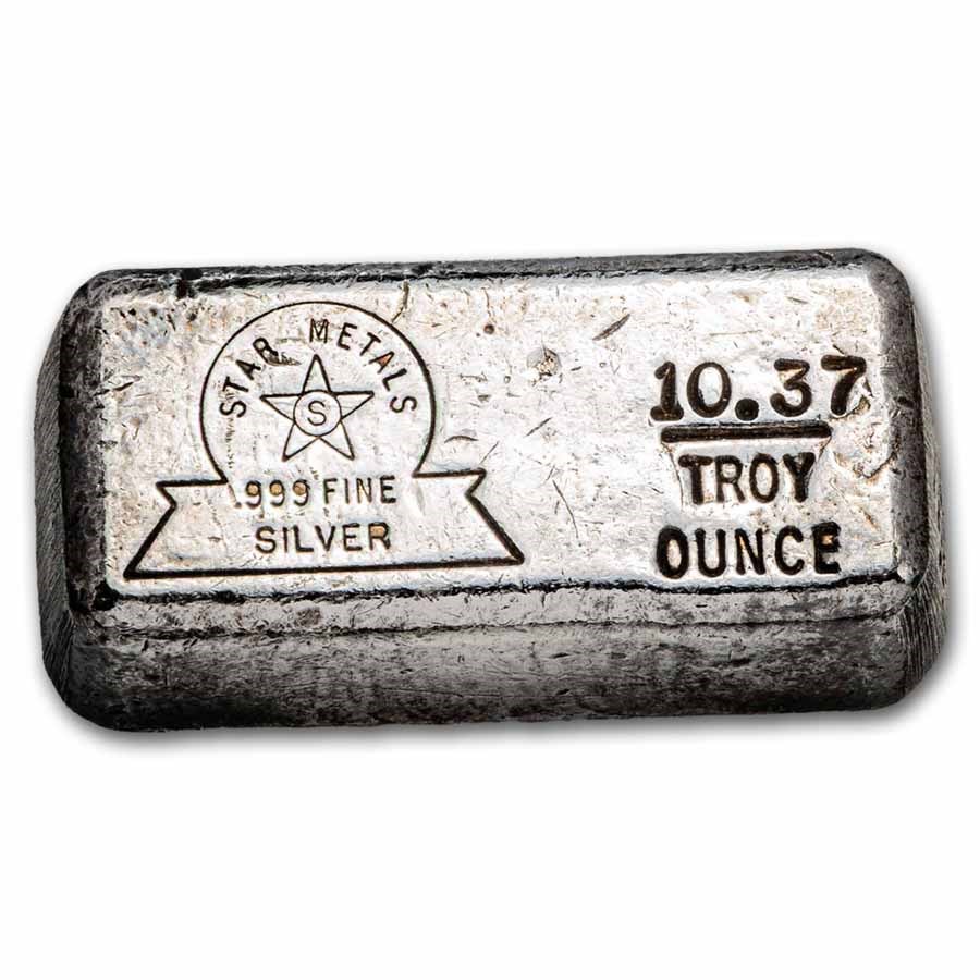 10.37 oz Silver Bar - Star Metals