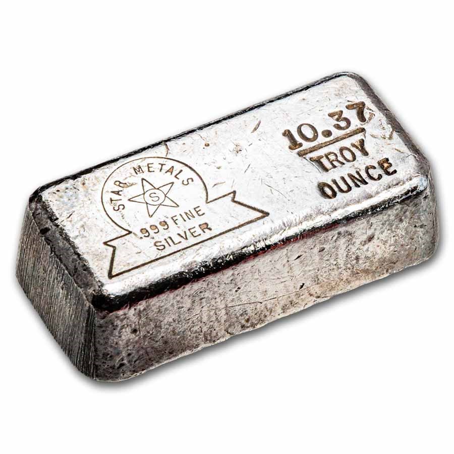 10.37 oz Silver Bar - Star Metals