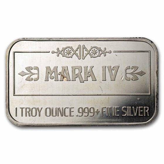 1 oz Silver Bar - Chevrolet (U.S. Silver Corporation/Mark IV)