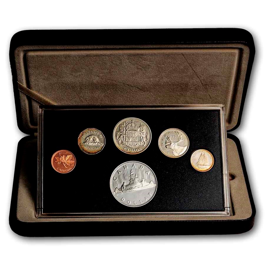 2003 (1953) Canada Coronation 6-Coin Silver Proof Set