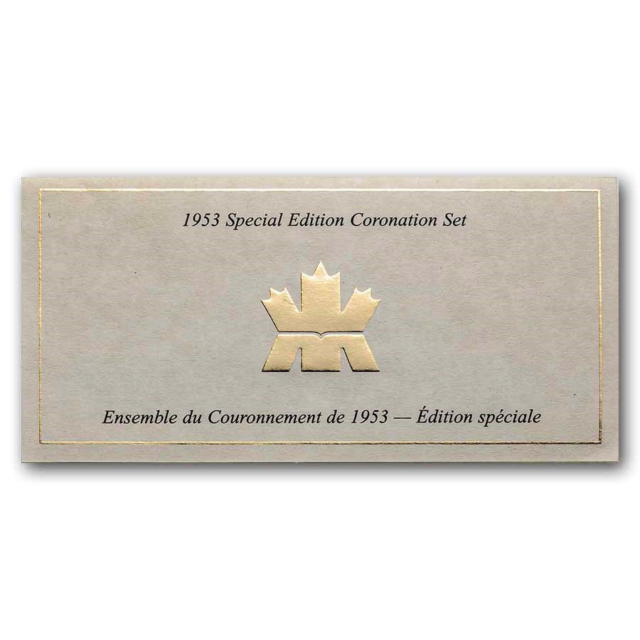 2003 (1953) Canada Coronation 6-Coin Silver Proof Set