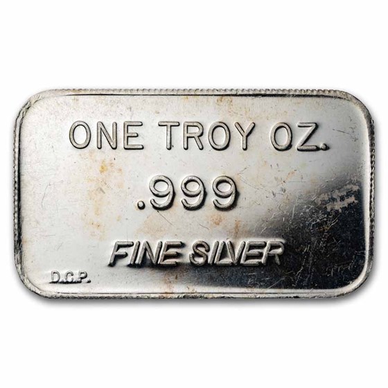 1 oz Silver Bar - Vintage Doyle's Coin Palace (Random Motif)