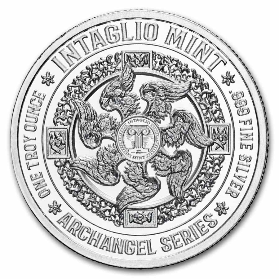 1 oz Silver Round - Jophiel (Archangel Series)