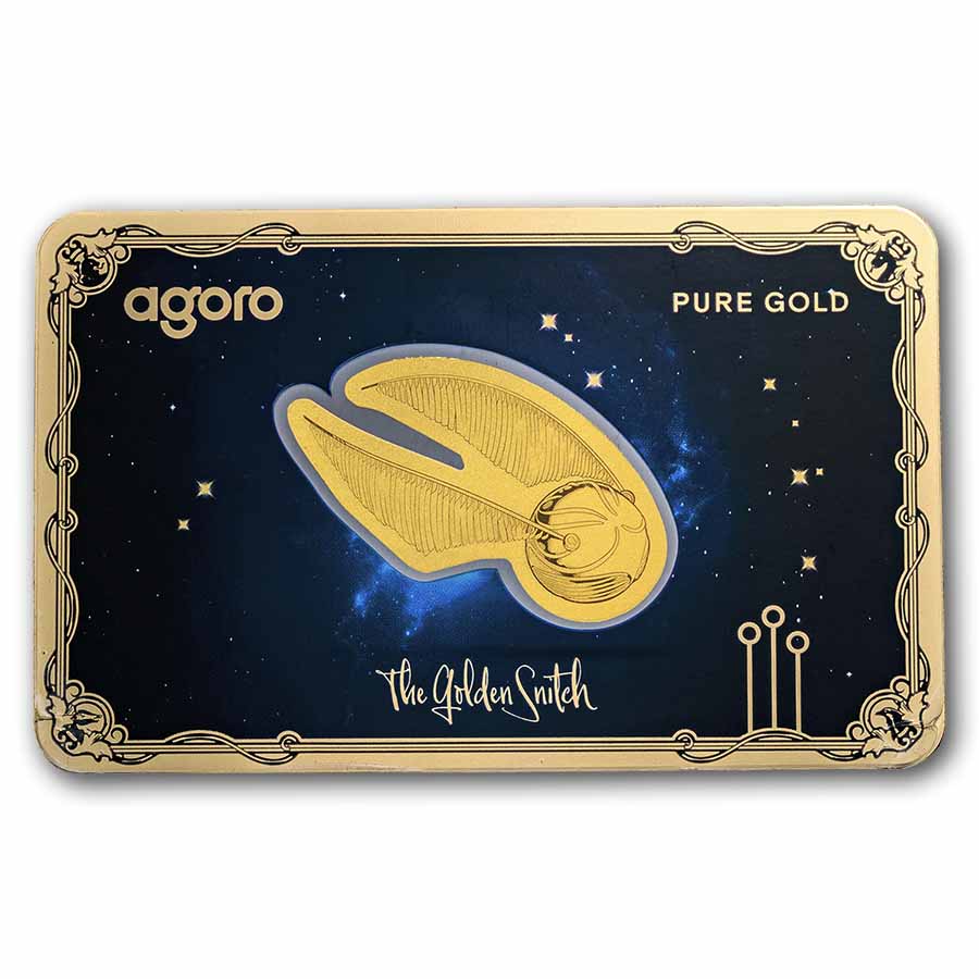 2026 Niue 1/10 g Gold $1 Harry Potter 25 Years: The Golden Snitch