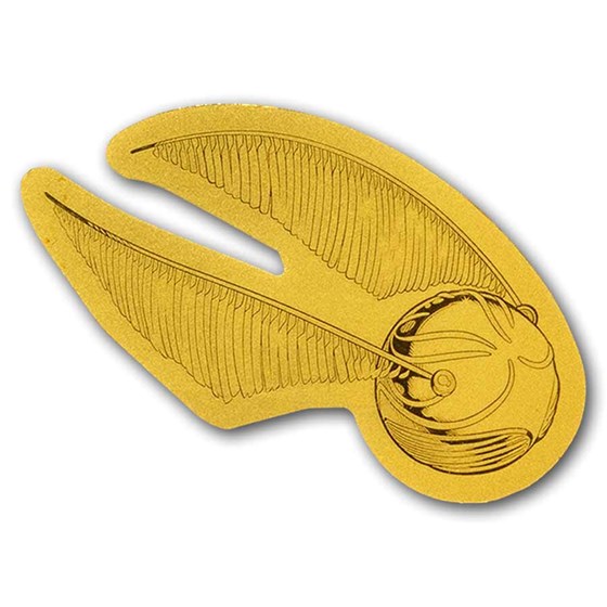 2026 Niue 1/10 g Gold $1 Harry Potter 25 Years: The Golden Snitch