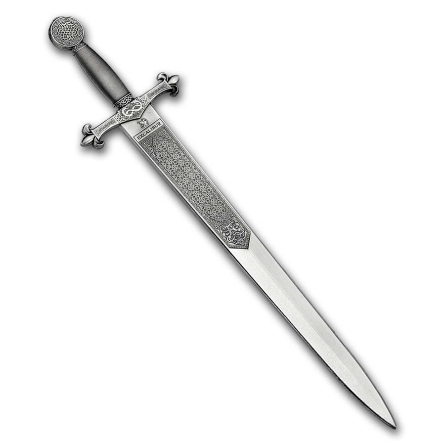 2026 Samoa 3 oz Silver Excalibur Sword Shaped Coin (w/Box & COA)