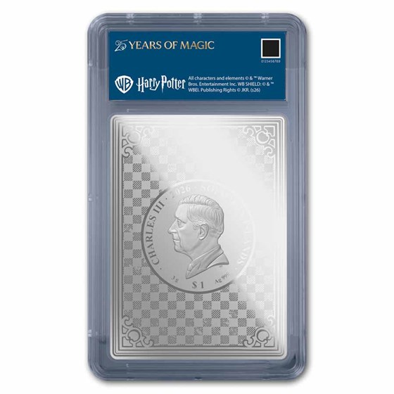 2026 Solomon Is. Silver Harry Potter Collector Cards Mystery Pack