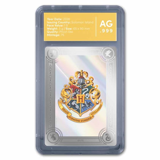 2026 Solomon Is. Silver Harry Potter Collector Cards Mystery Pack