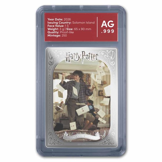 2026 Solomon Is. Silver Harry Potter Collector Cards Mystery Pack