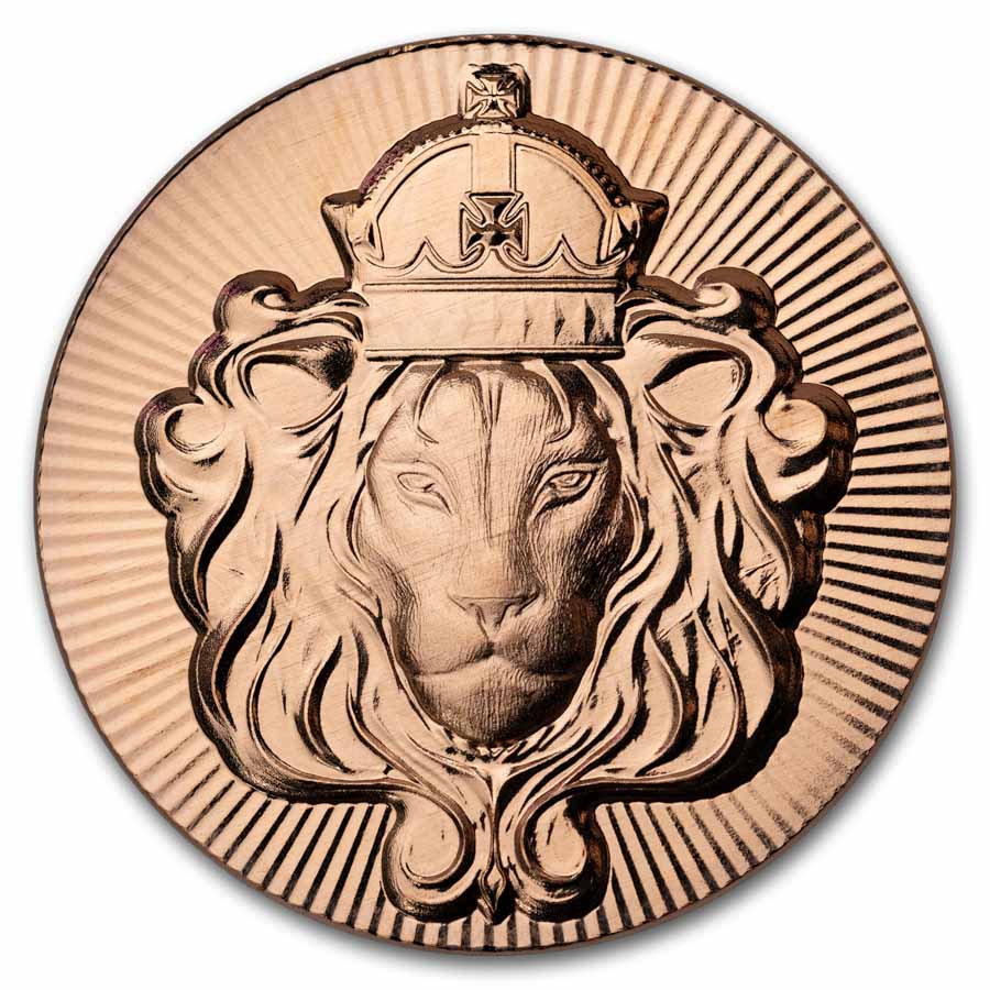1 oz Copper Round - Scottsdale Lion Stacker 1 oz Copper Round - Scottsdale Lion Stacker