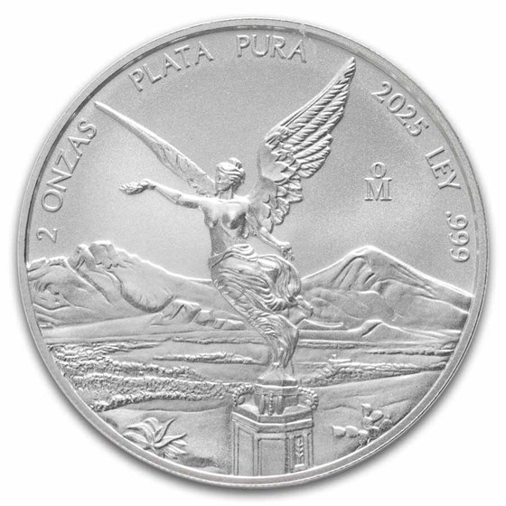 2025 Mexico 2 oz Silver Libertad MS-70 NGC